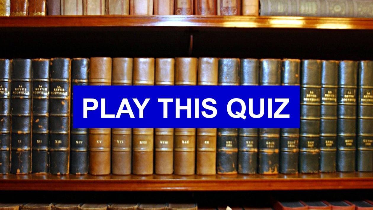 Quiz Literature, poetry
