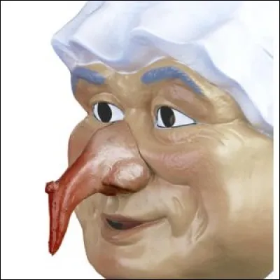 A wart on the nose, an apple, does that tell you anything?