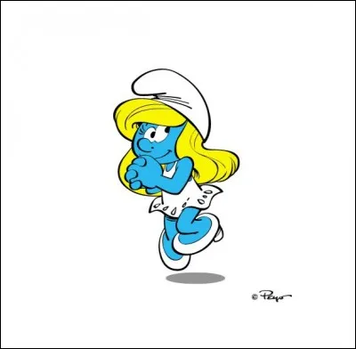(The Smurfs) What is the name of the only girl in the village?