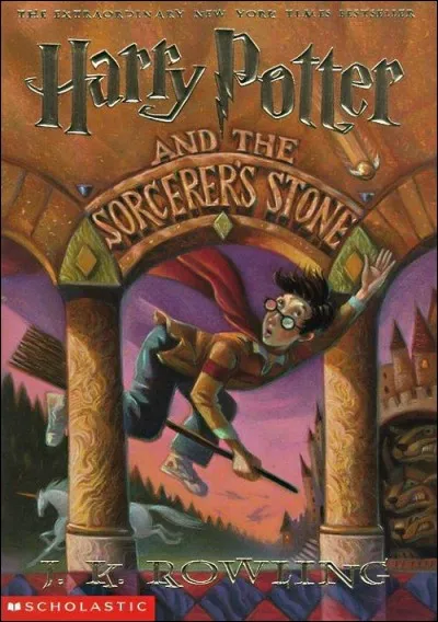 When Harry needs to walk through the curtain of fire in Harry Potter and the Sorcerer's Stone, which potion does Hermione tell him to drink?
