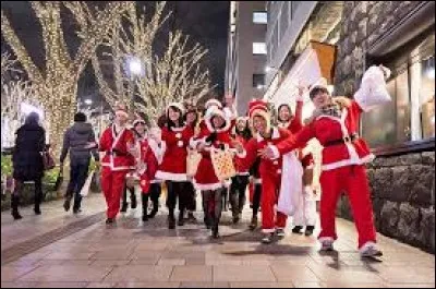 In which country is it better to say you believe in Santa Claus in order to get presents?