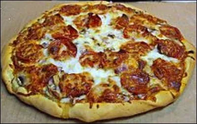 Poles eat pizza with :