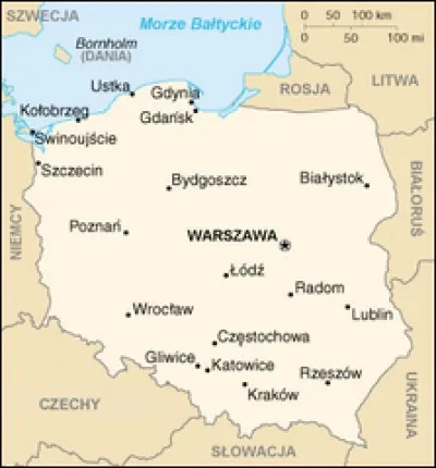 What is the name of the capital of Poland?