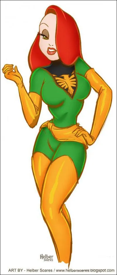 Who are these two scarlet-haired characters?