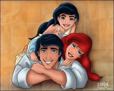 What's the name of Ariel and Eric's daughter?