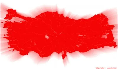 Where is the capital city of Turkey?