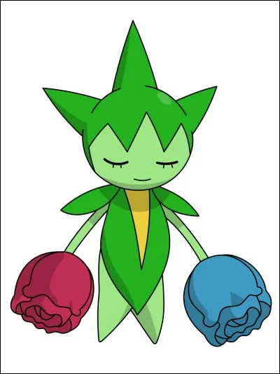 Roselia is a plant/insect Pokemon.
