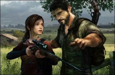 At what point does Joel lend Ellie a gun for cover?