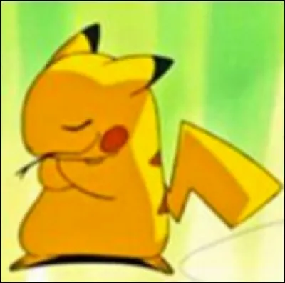 Which Pokemon is Pikachu imitating?