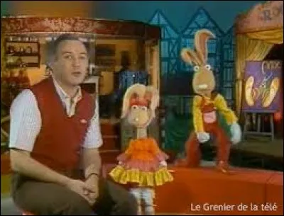 Who presented Croque-vacances with Isidore and Clementine the rabbits?