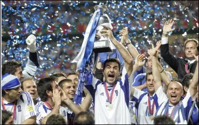 In what year did Greece win the European Football Championship?