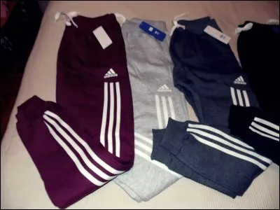 I put on my jogging...