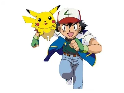 What is the name of the trainer with Pikachu?