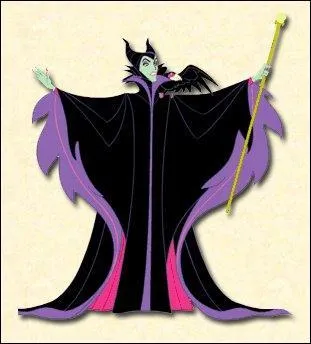 What is the name of this cruel witch's loyal raven?