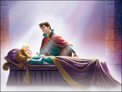 Sleeping Beauty (Aurora) has purple eyes!