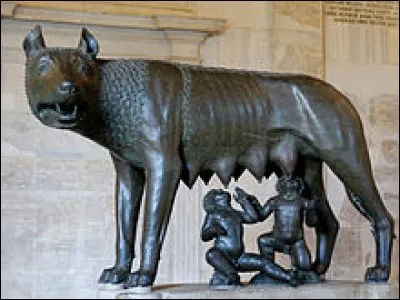 It's a bitch that would have fed Romulus and Remus.
