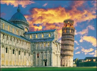 True or false?
The Leaning Tower of Pisa is inclined towards the north of the country.