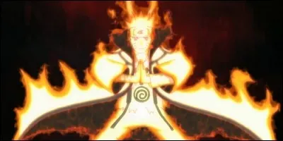 Who does Naruto meet when he learns to control Kyubi?