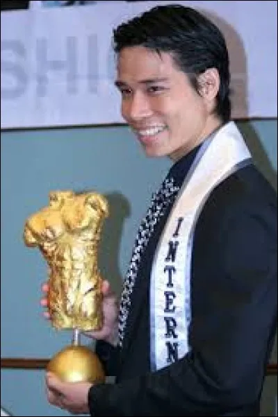 Who was elected the most beautiful man in 2008 ?