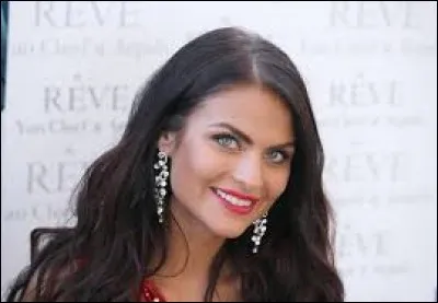 Who was voted the most beautiful European woman of the year 2017 ?