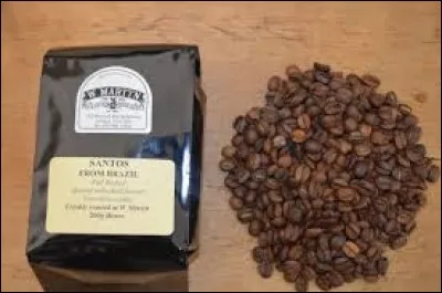 Which country is the origin of this type of coffee "Santos" ?