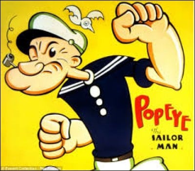 What makes Popeye so strong?