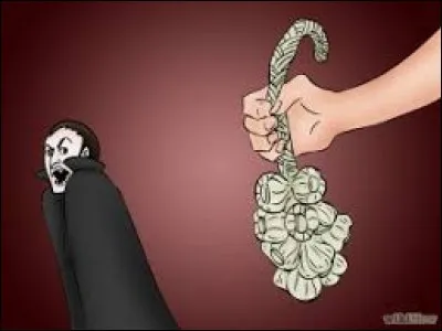 It's known to protect us against vampires.