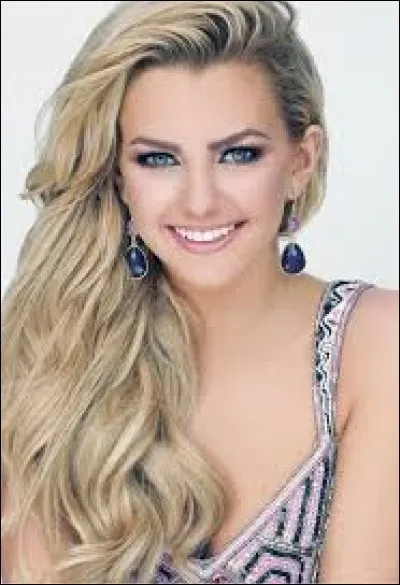 Who was elected most beautiful young woman of the U.S.A. in 2016 ?