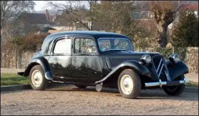 What is the make of this car called Traction Avant?