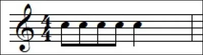 Select the correct rhythm to complete the measure. Select « Don't know » if you don't know the answer.