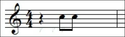 Select the correct rhythm to complete the measure. Select « Don't know » if you don't know the answer.