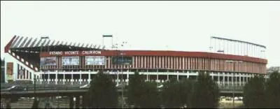 The Vicente Calderon is located ...