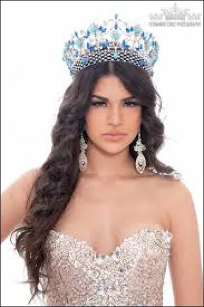 Who won this beauty contest in 2013 ?