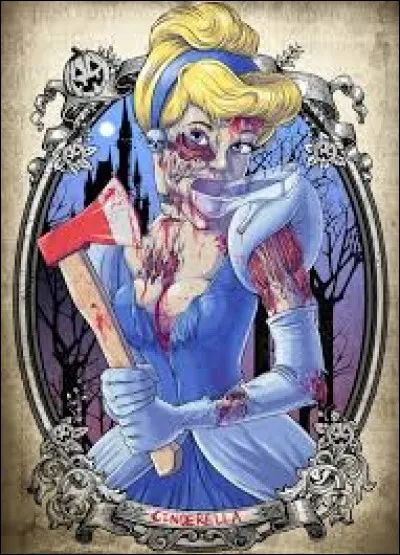 This princess is holding an axe in this picture. What is her name?