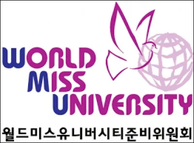 This Logo belongs to the Federation : World Miss University