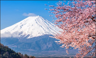 Located on Honshu Island, it is the highest mountain in Japan : ...