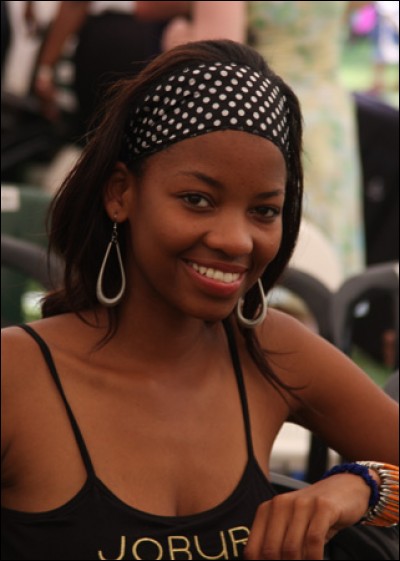 Who was elected most beautiful woman on Botswana in 2007 ?