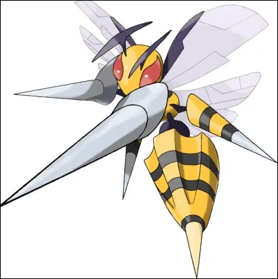 Oh no, a bee!
What's the name of this Pokemon?