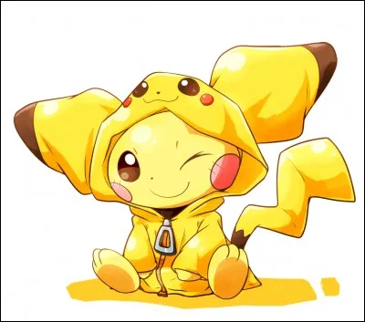 Saying that good looks don't make you strong, here's a pretty cute Pokemon!
I don't know if it's strong, but I do know that its name is...