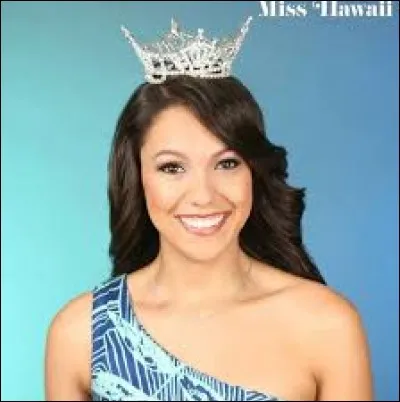 Who was elected most beautiful woman on Hawaii in 2014 ?