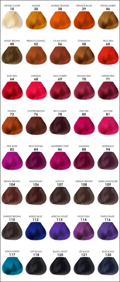 What colour is her hair?