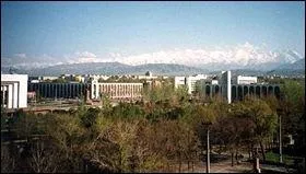 Capital of Kyrgyzstan with around 1 million inhabitants, formerly named Frounze after a Soviet leader.
