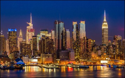 New York is a city of 5 boroughs at the mouth of the Hudson River and the Atlantic Ocean. Find its country!