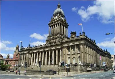 Leeds is a city in the county of Yorkshire. Where is it located?
