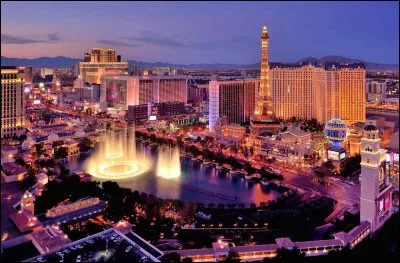 Las Vegas is a city known for its lively nightlife, 24-hour casinos and other entertainment. Tick the country.