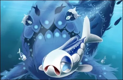 Froussardine - When it feels in danger, this Pokemon sends a distress signal to its congeners thanks to its...