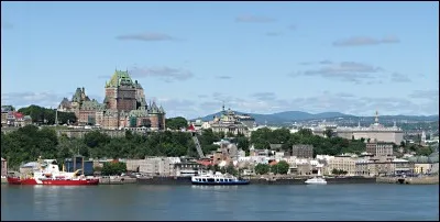 Quebec is a city on the St. Lawrence River. Find its country.