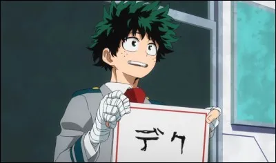 Why does Izuku call himself Deku?