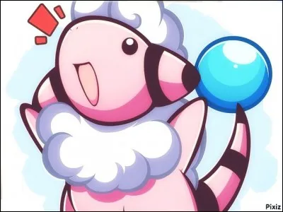 Lainergie - When his wool is charged, which part of his body lights up?