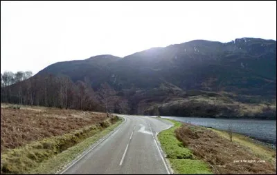 What is the main road in the village?